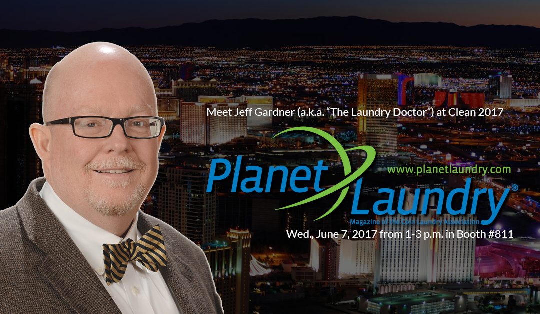 The Laundry Doctor at the PlanetLaundry Booth at Clean ‘17