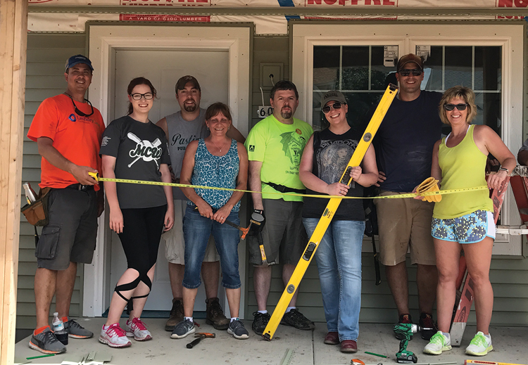 Continental Employees Contribute to Local Habitat for Humanity Effort