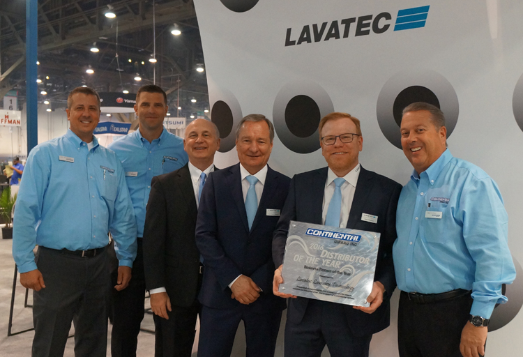 Continental Honors Lavatec with Business Partner of the Year Award