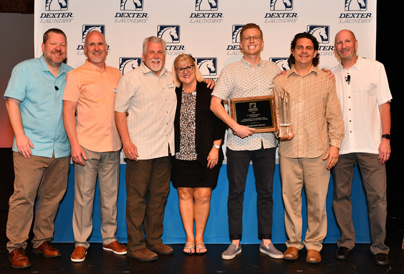 Dexter Laundry Salutes Top-Producing Distributor