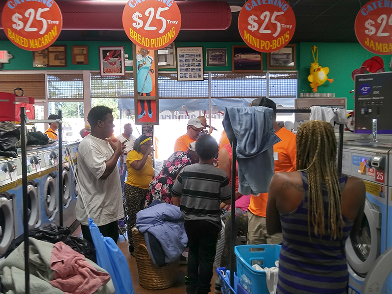 LaundryCares Foundation Hosts Free Laundry Day in New Orleans
