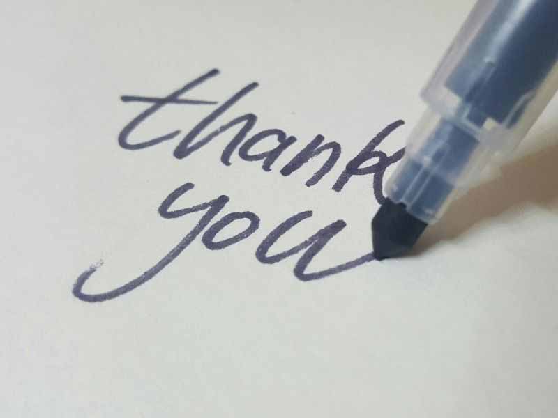 Giving Thanks for 2020