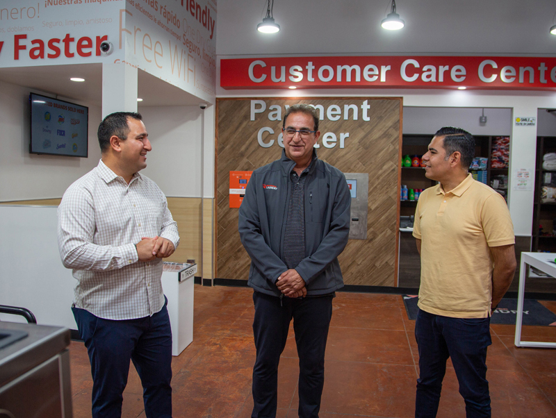 City Officials Tour New Speed Queen Franchise