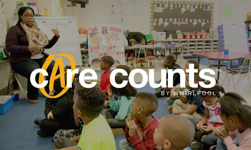 Whirlpool Expands Care Counts Laundry Program