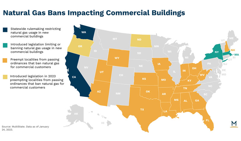 State, Local Lawmakers Focus on Natural Gas in New Construction
