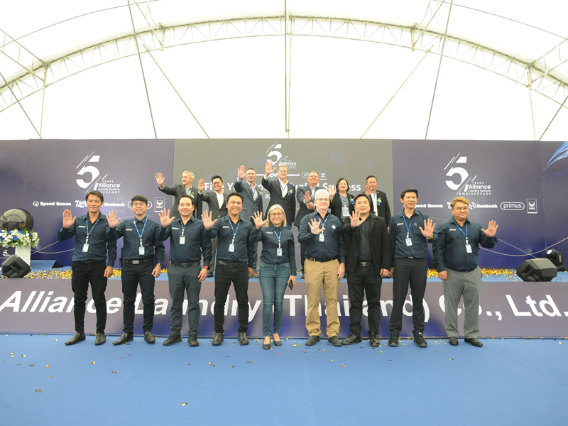 Alliance Celebrates Manufacturing Milestone in Thailand