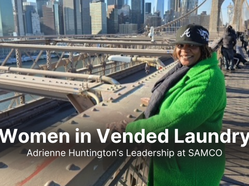 Women in Vended Laundry: How Adrienne Huntington Keeps the Wheels Turning at SAMCO